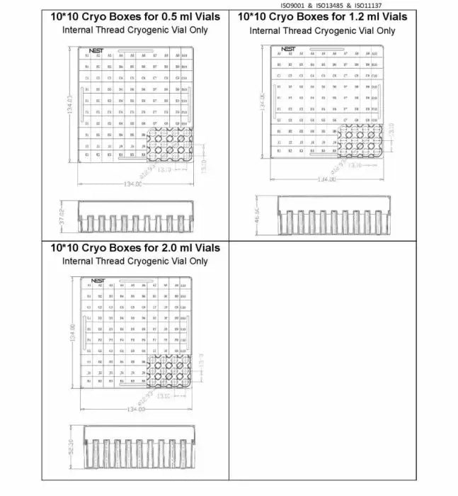 NEST Cryo Boxes