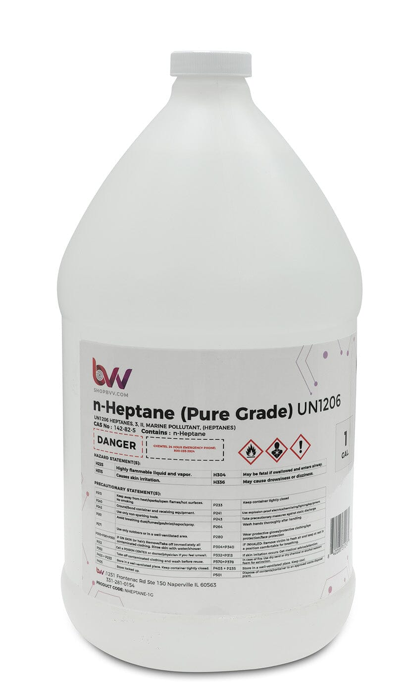 ULTRA High Purity Lab Grade N-Heptane 99.3% Pure