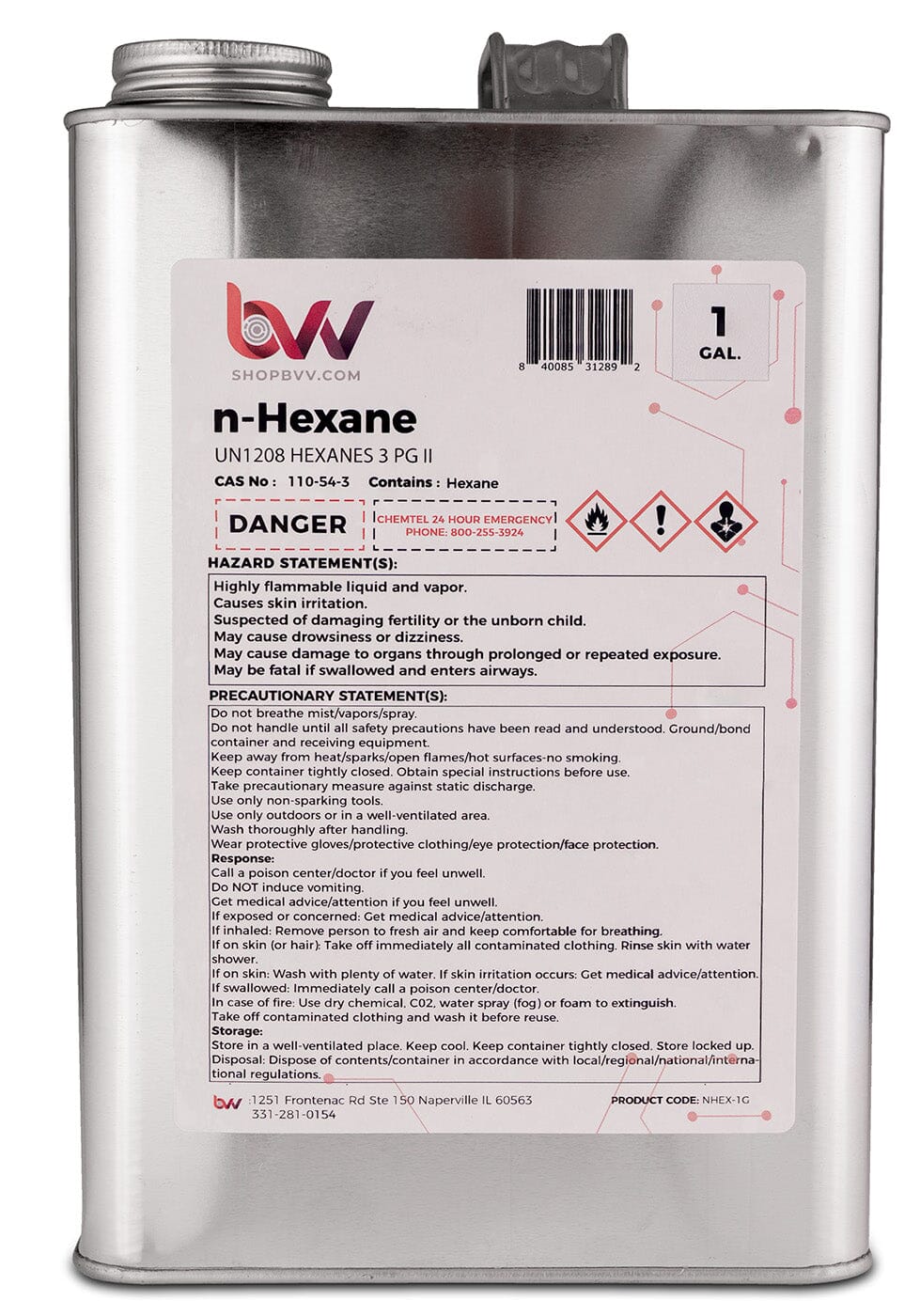 ULTRA High Purity Lab Grade N-Hexane 99.5%