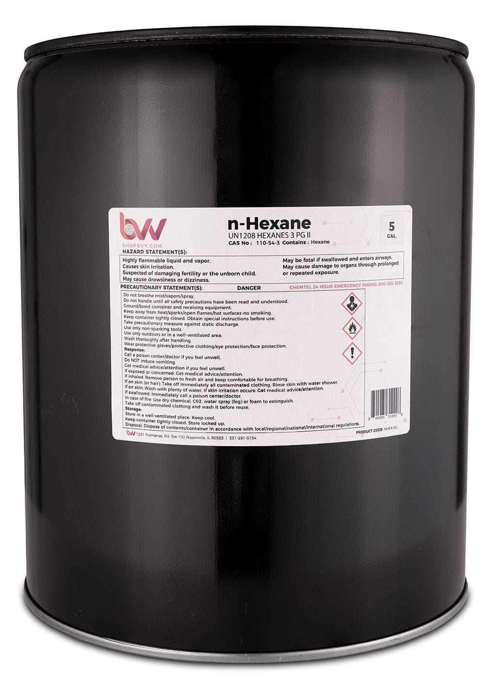 ULTRA High Purity Lab Grade N-Hexane 99.5%