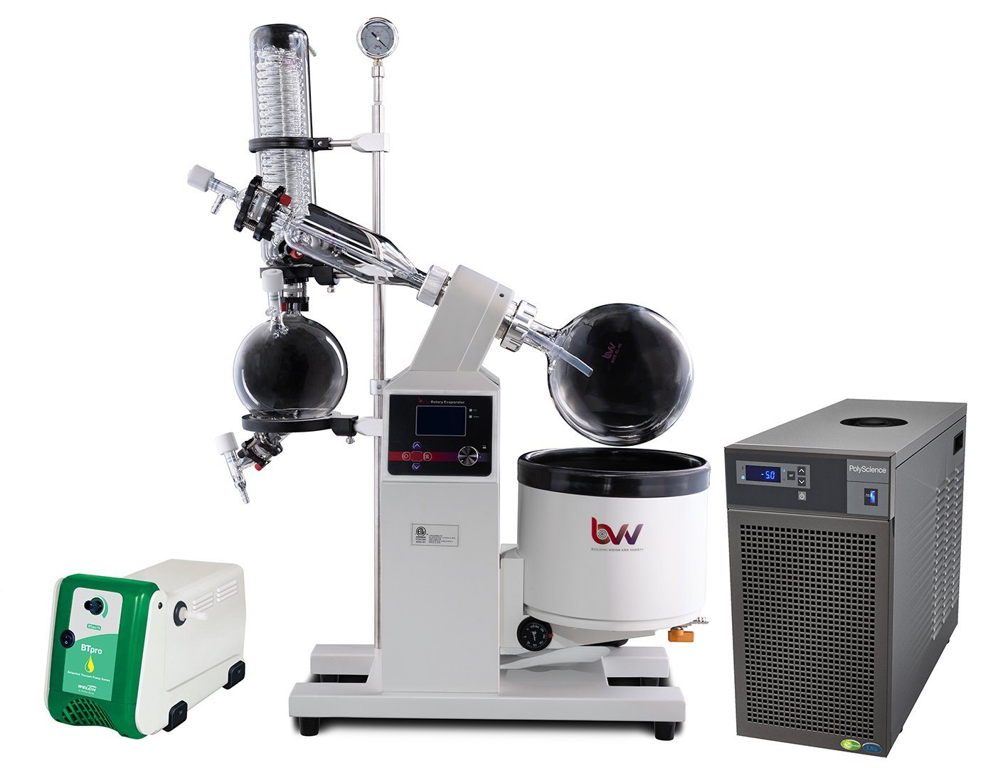 5L Neocision ETL Lab Certified Rotary Evaporator Turnkey System