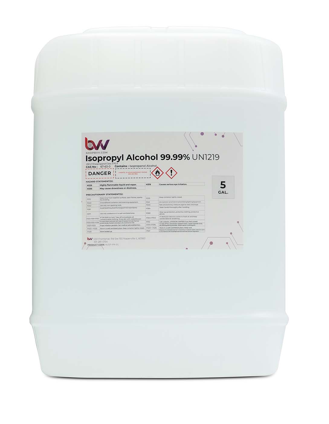 High Purity Isopropyl Alcohol IPA 99%