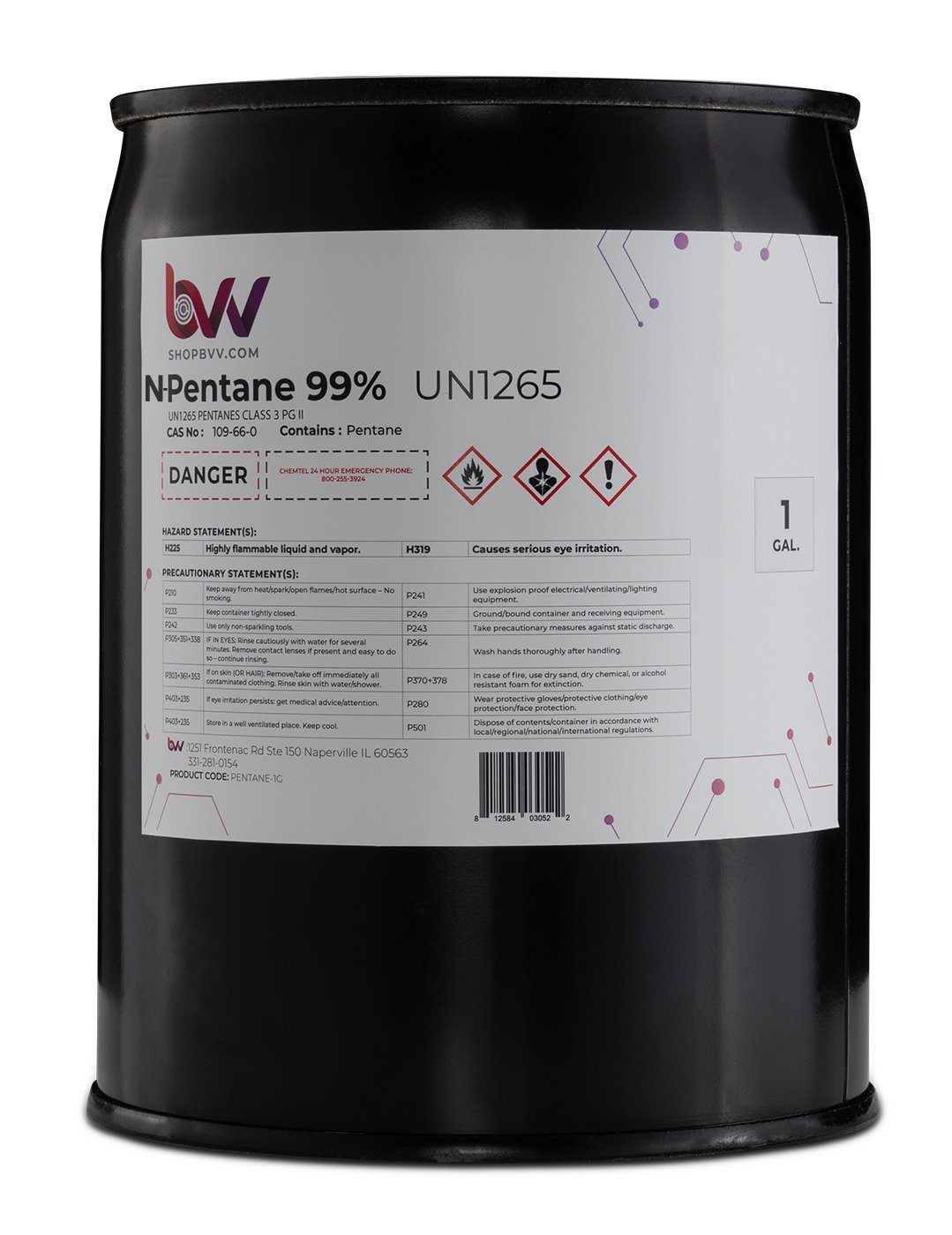 N-Pentane 99% Lab Grade