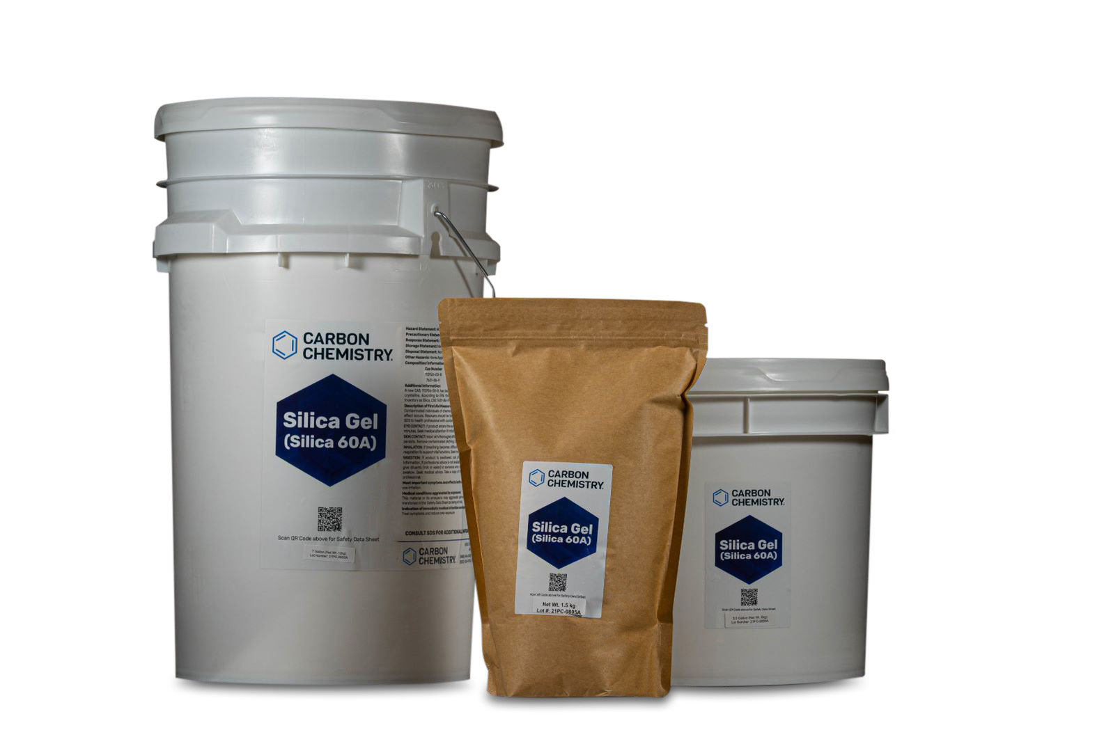 Carbon Chemistry LTD Carbon Chemistry Silica Gel 60A, 200-400 MESH