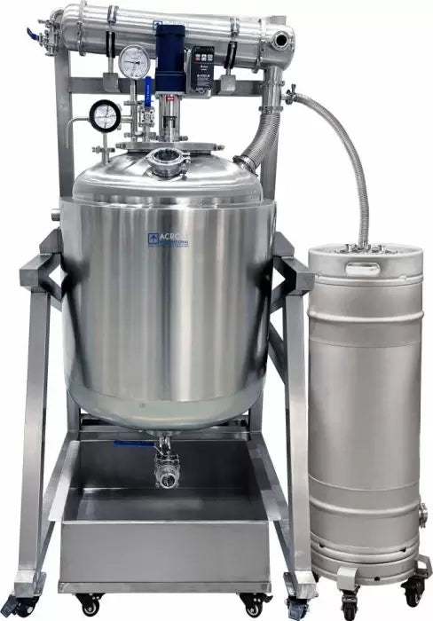 Ai ETL C1D1 Dual-Jacketed 300L 316L-Grade Stainless Steel Reactor