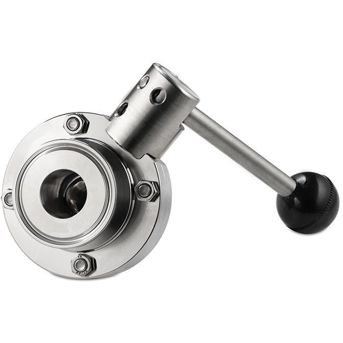 Butterfly Valve - 316 Stainless - VITON Seals