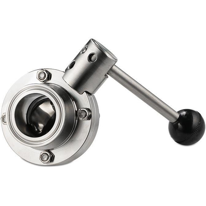 Butterfly Valve - 316 Stainless - VITON Seals