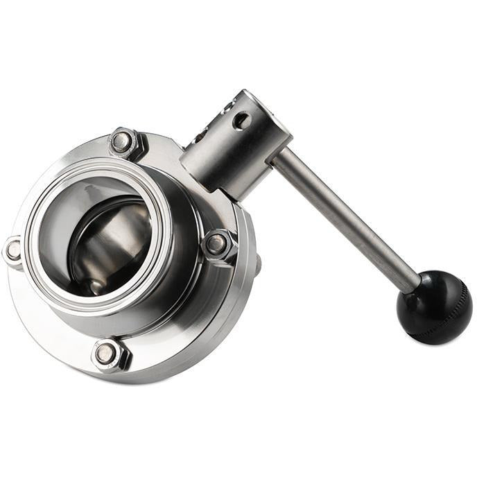 Butterfly Valve - 316 Stainless - VITON Seals