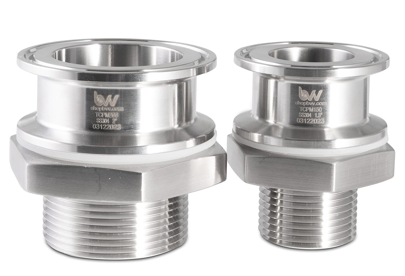 Panel Mount Tri-Clamp with Buna Gasket/Nut