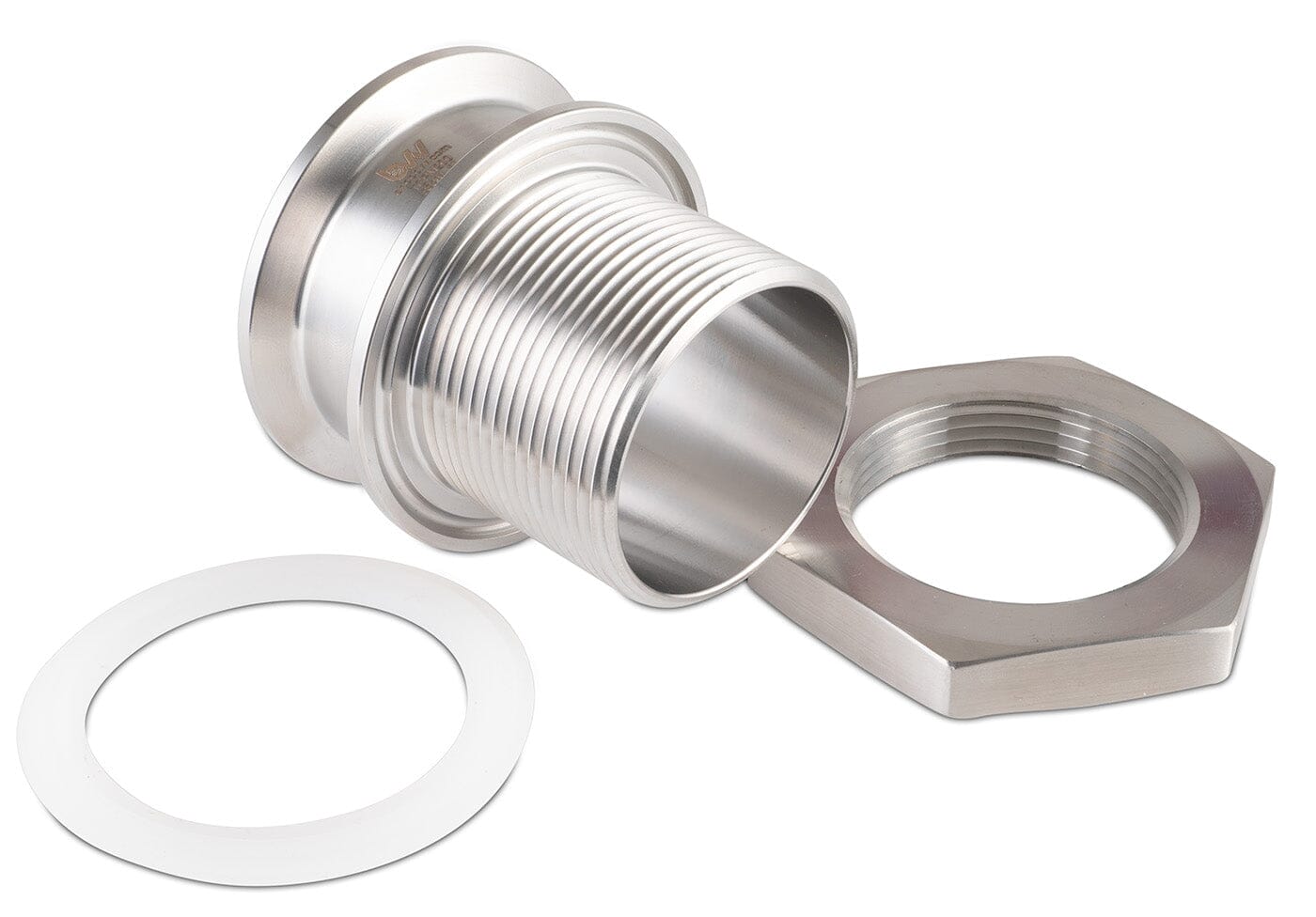 Panel Mount Tri-Clamp with Buna Gasket/Nut