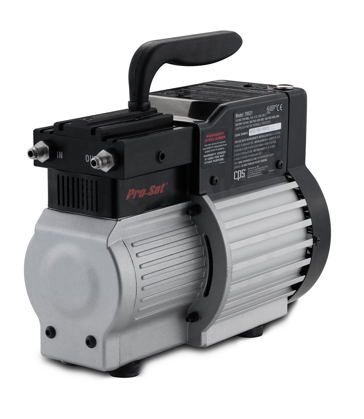 CPS TRS21 Anti-spark/explosion pump SS Upgraded