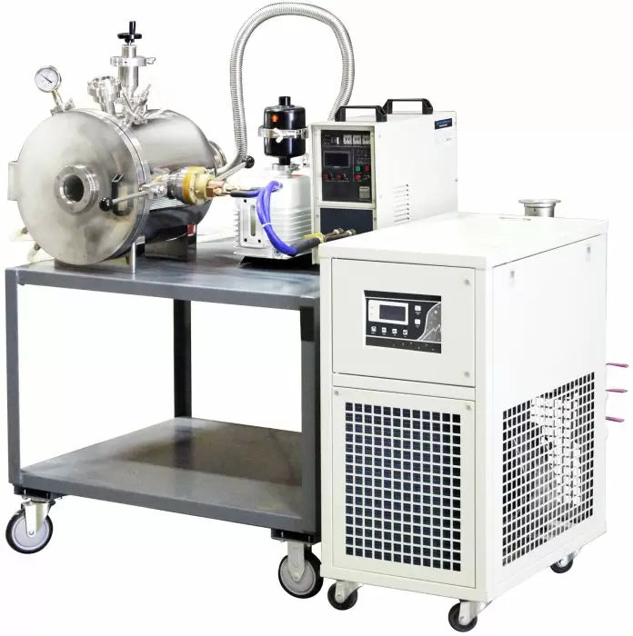 1800°C Max 1-5 Lbs Capacity Induction Vacuum Melting Furnace