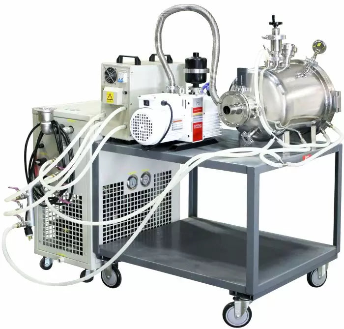 1800°C Max 1-5 Lbs Capacity Induction Vacuum Melting Furnace