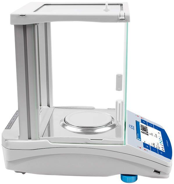 Radwag 220g Capacity 0.1mg Readability ø4" Analytical Balance