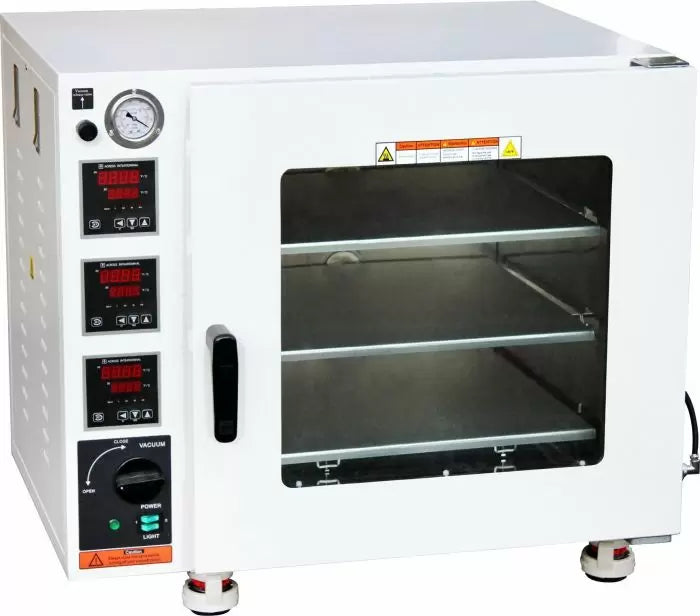 ECO 150C 3.2 Cu Ft Vacuum Oven 3 Heated Shelves & LED Lights