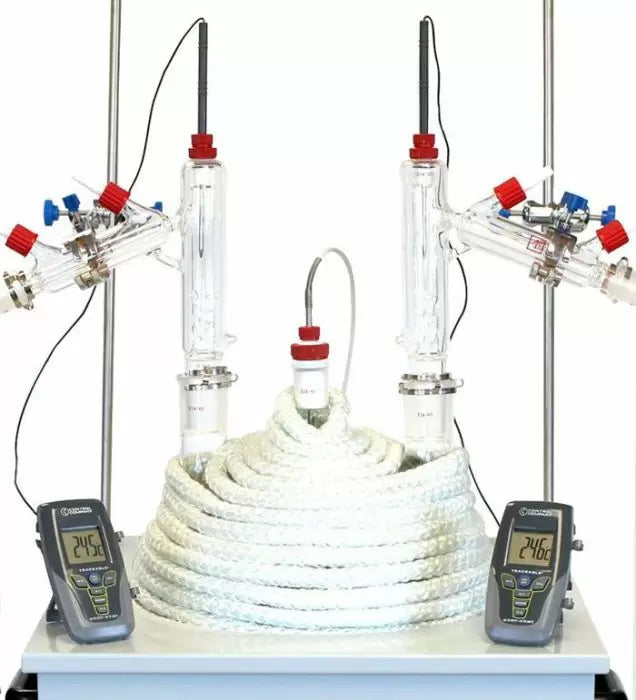 PTFE 14/20 Joint Thermometer Adapter with Viton O-ring