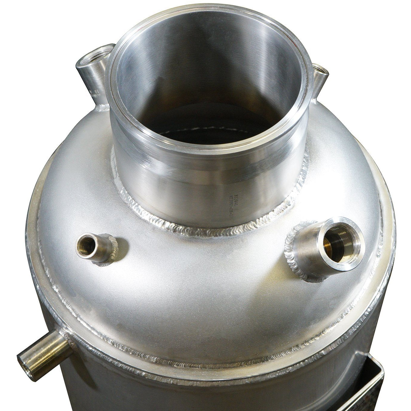 ASME Certified 50L Jacketed Solvent Tank 304L - Bare