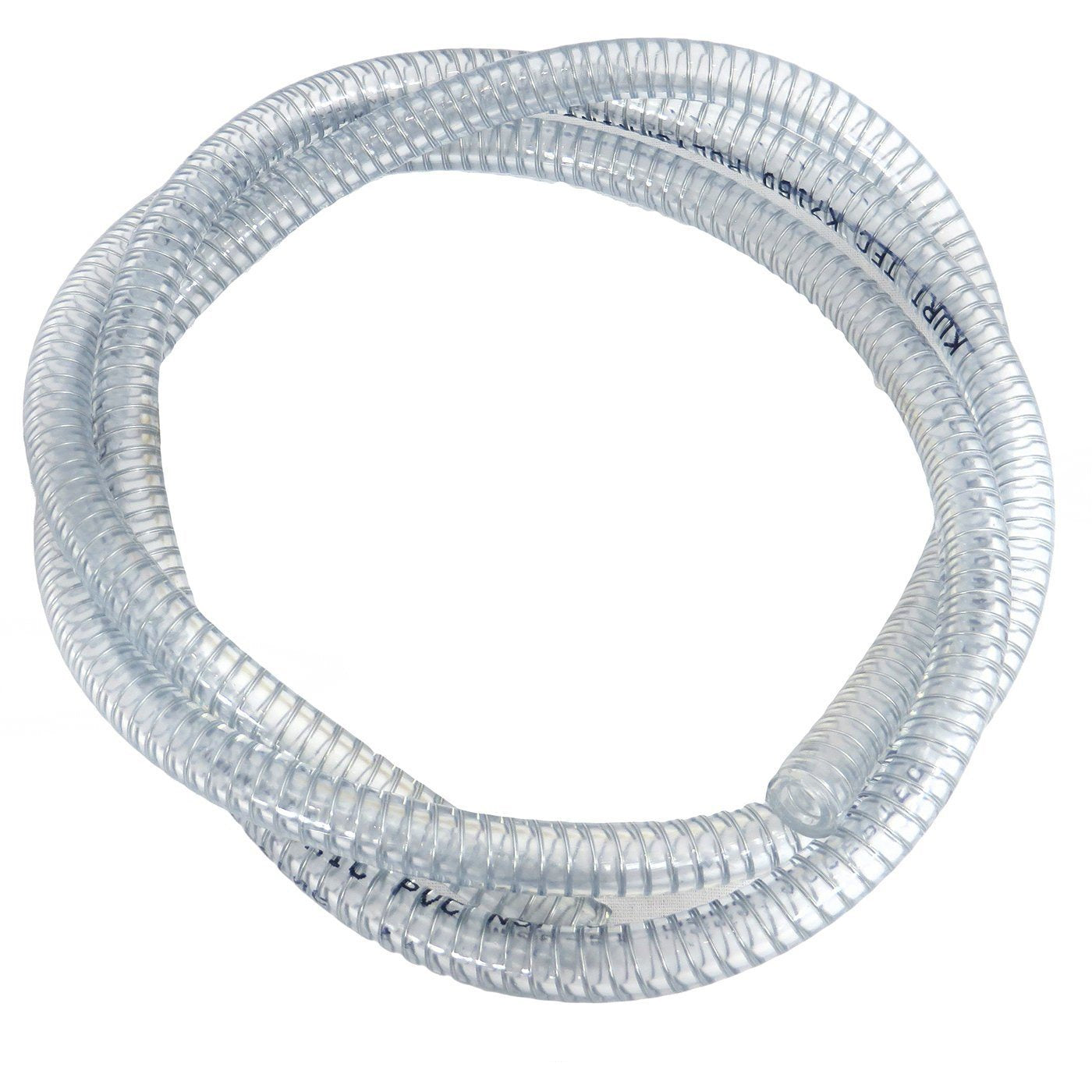 Kuri Tec 1/4" Reinforced Clear PVC Vacuum Hose