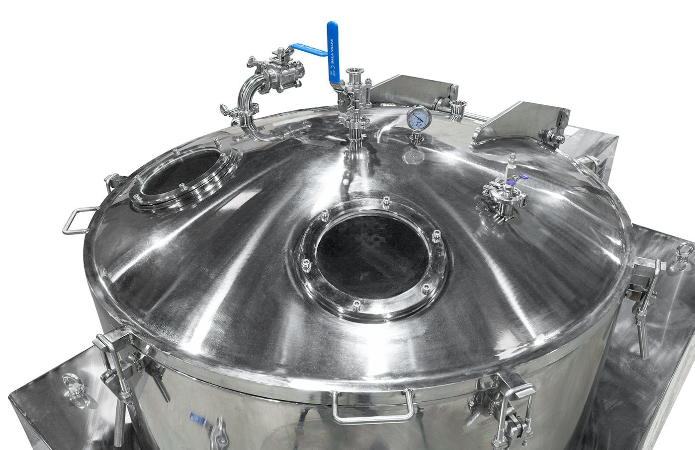 280L Jacketed Stainless Steel Centrifuge with Explosion Proof Motor and Siemens Controller - 85LB Max Capacity