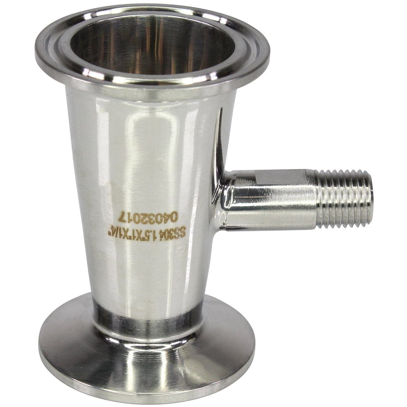 1.5" x 1" x 1/4" MNPT Terp Conical Reducer