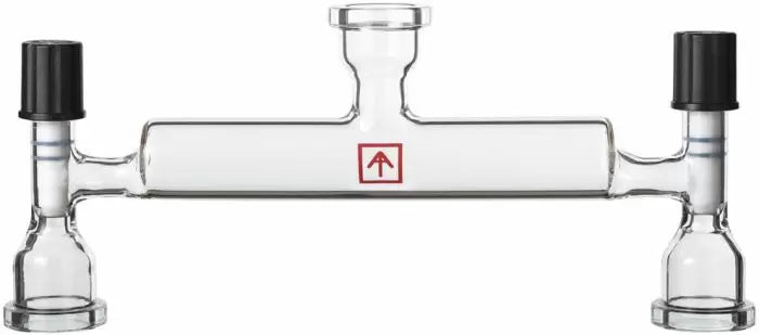 Ai 20L Rotary Evaporators Dual Receiving Flask Bridge w/ Valves