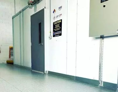 C1D1 Labs Modular Fire Rated Extraction Booths