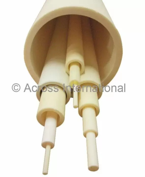 Alumina Ceramic Process Tubes, Open Both Ends