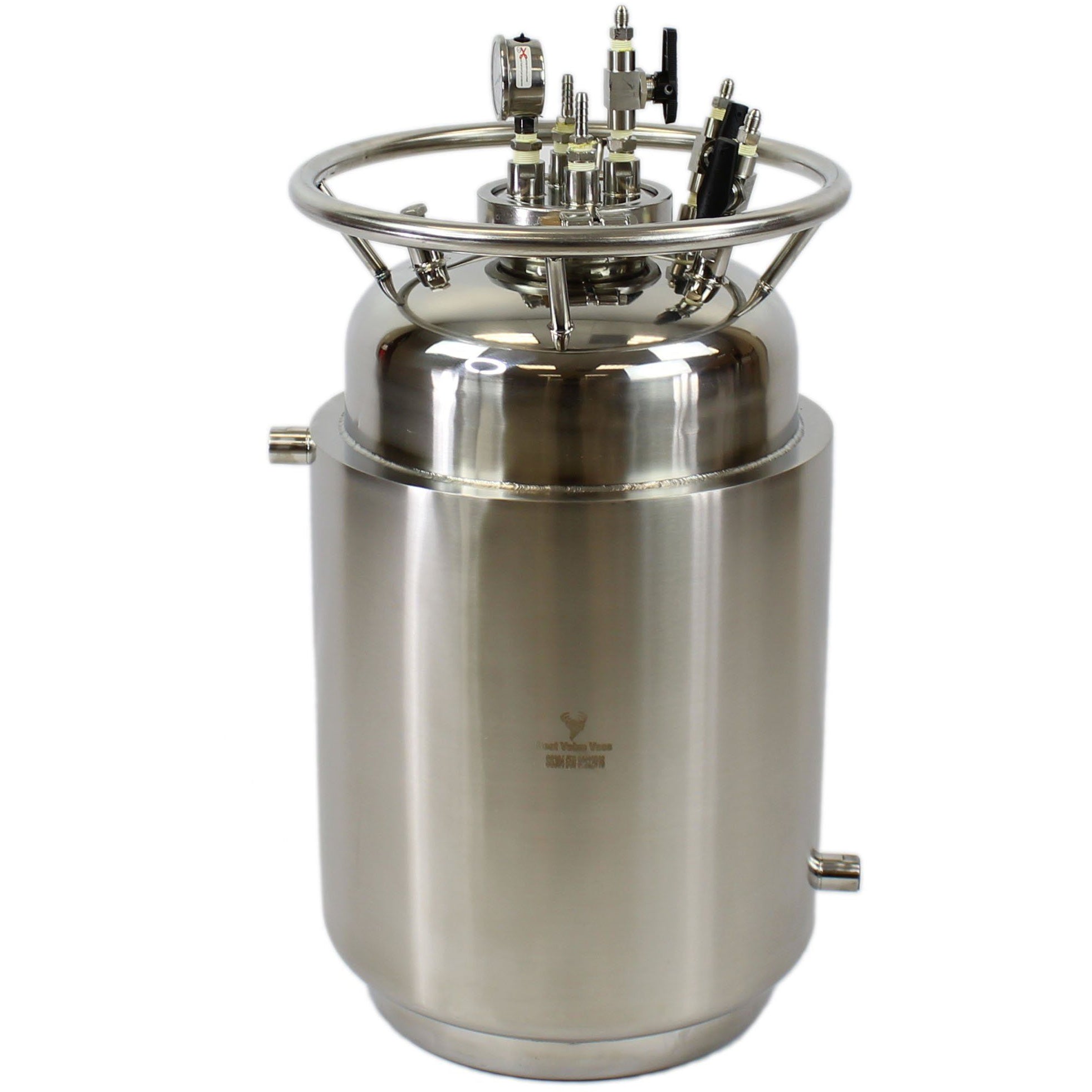 Jacketed Stainless Steel LP Tank with Internal Condensing Coil and Dip Tube