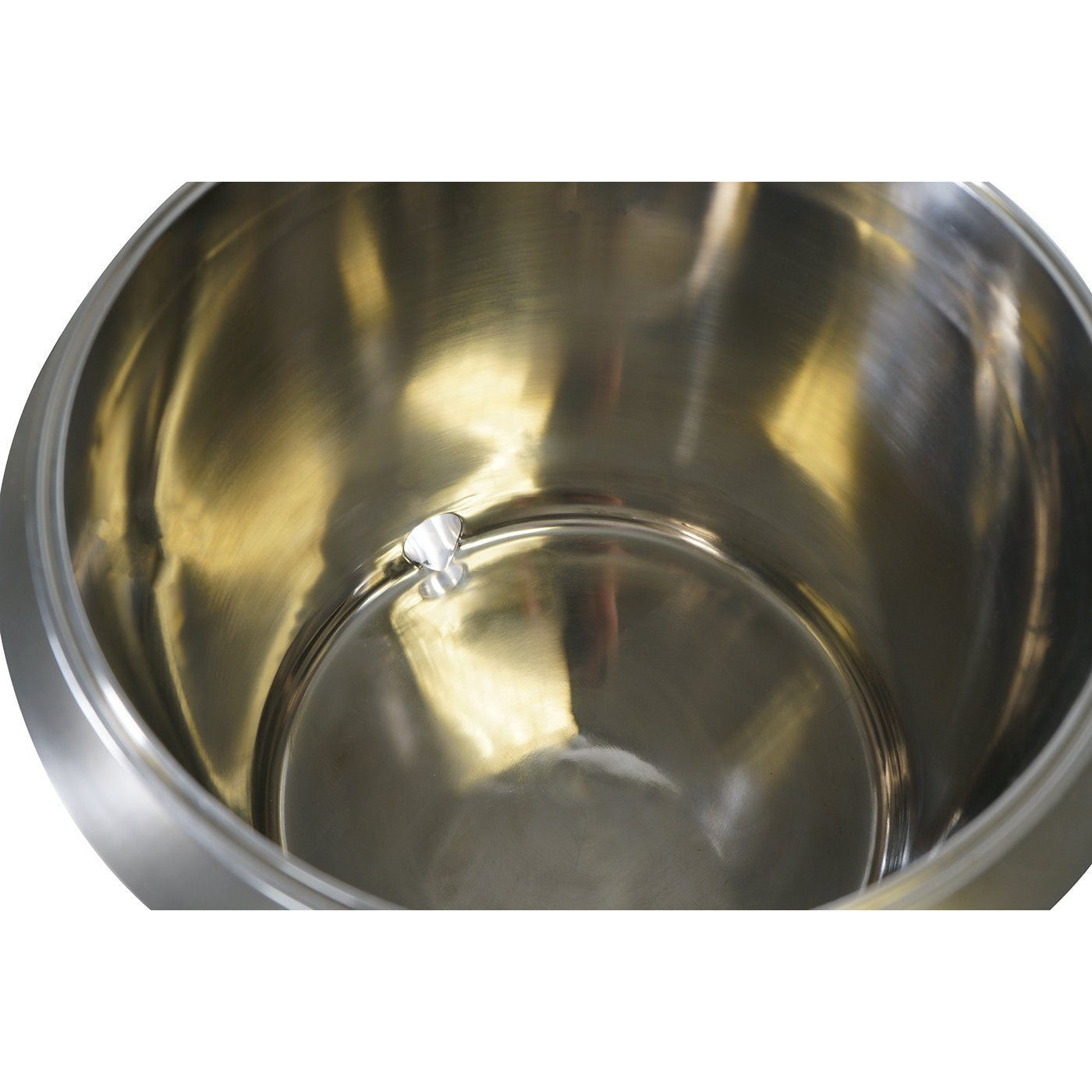 Fully Jacketed Base with 1.5" Tri-Clamp Drain Port