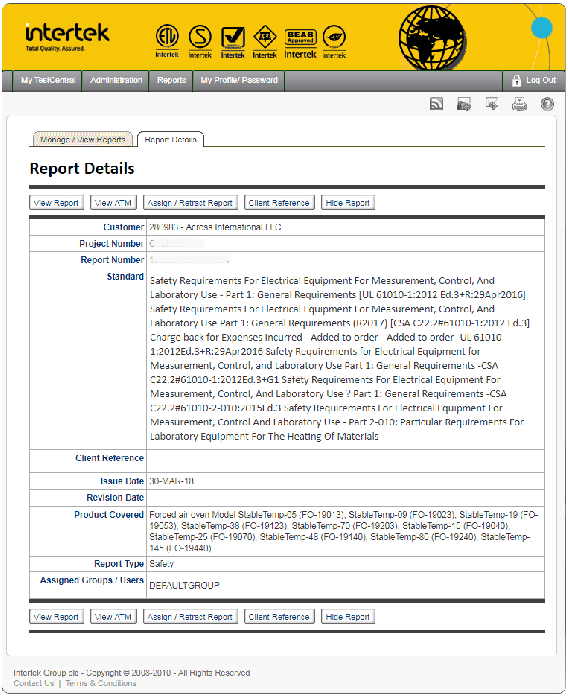 Ai 200°C 0.9 Cu Ft 3 Shelves Max Forced Air Drying Oven 110V