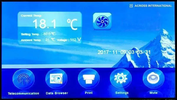 Ai Glacier 21 Cu Ft -86C Ultra Low Temp Chest Freezer ETL 220V