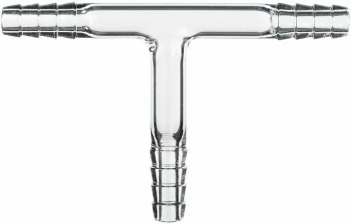 Ai Glass 3/8" Hose Barb Tee Adapter