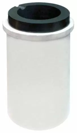 Graphite Crucible w/ SiO2 Liner for Metal Casting 150ml Capacity