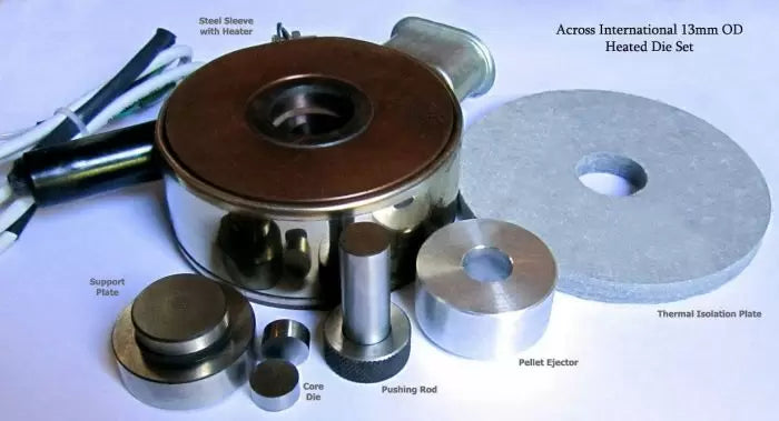13mm Diameter ID 250°C Heated Die w/ Digital Controller