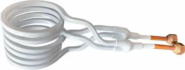 75mm ID with 8mm Copper Tubing Insulated Vertical Induction Coil