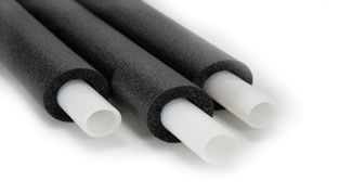 Ai 1/2" Insulated Chiller Translucent Silicone Tubing - 6 Ft