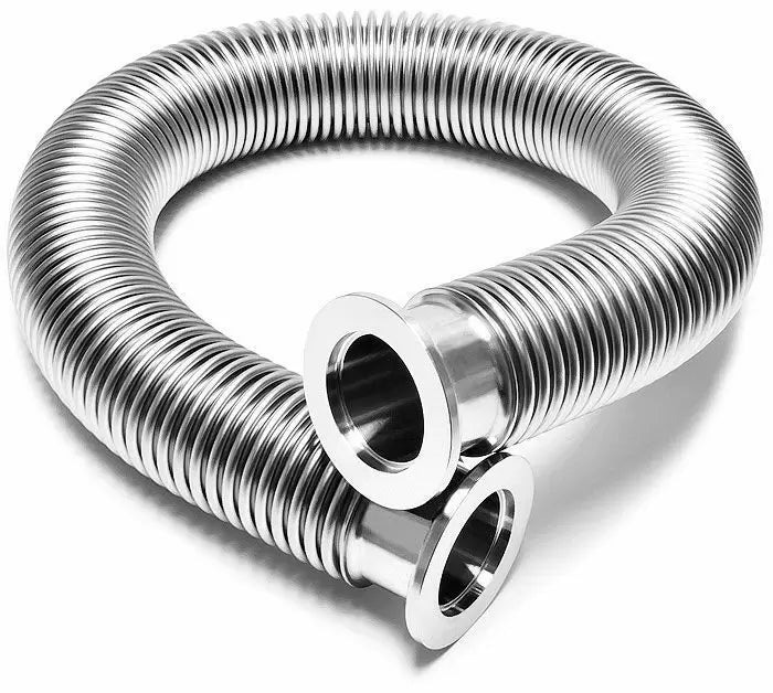 Ai KF25 Premium Stainless Steel Flexible Vacuum Bellow - 3.3 Ft