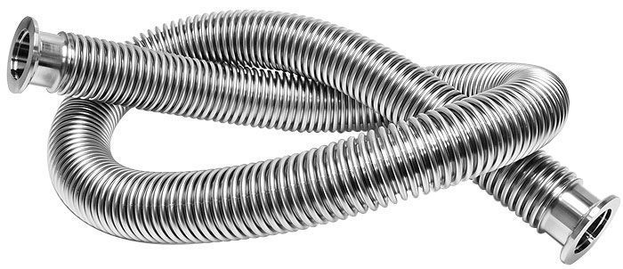 Ai KF25 Premium Stainless Steel Flexible Vacuum Bellow - 6.6 Ft