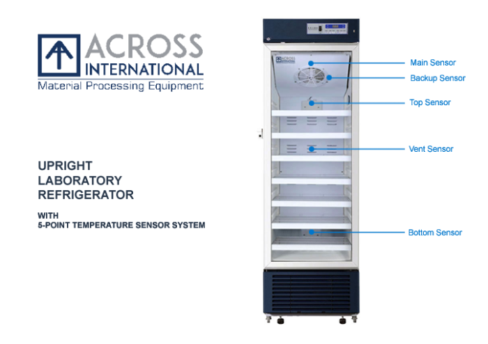 Ai 14 CF 2-8°C Upright Pharmacy Medical Vaccine Refrigerator UL Refurb 2023