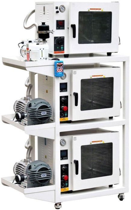 3-Shelf Steel Mobile Cart for Ai 0.9 & 1.9 CF Vacuum Ovens