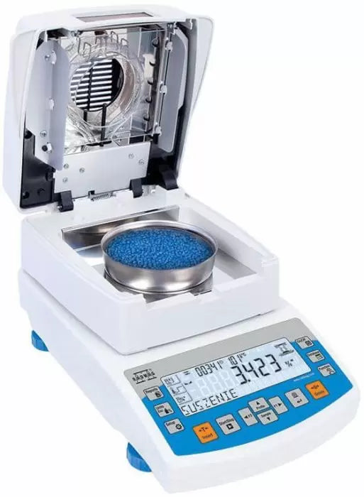 Radwag 50g Capacity 1mg Readability ø3.5" Moisture Analyzer