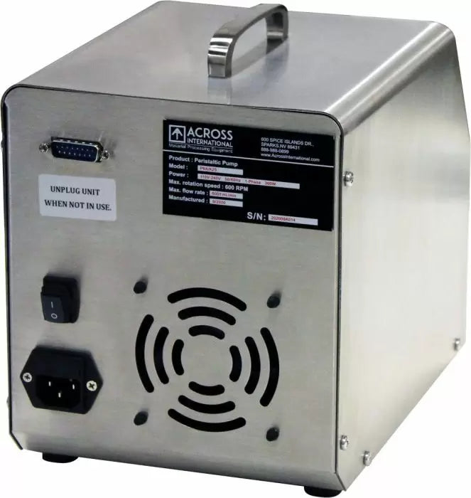 Ai P6A 6L/min SST Peristaltic Pump Touchscreen controller ETL