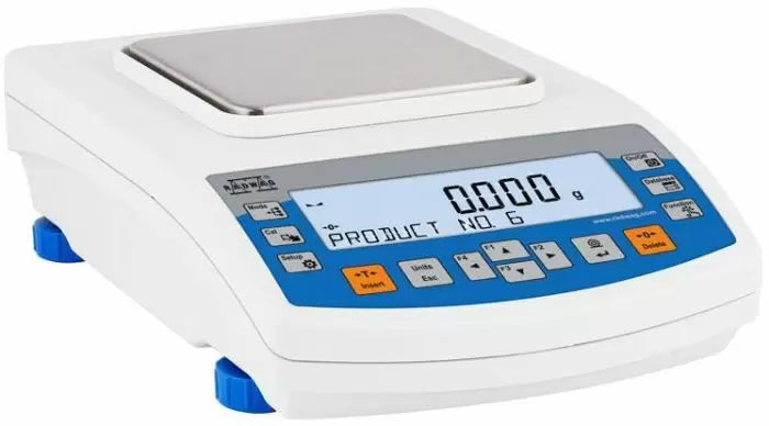 Radwag 1000g Capacity 0.001g Readability 5x5" Precision Balance