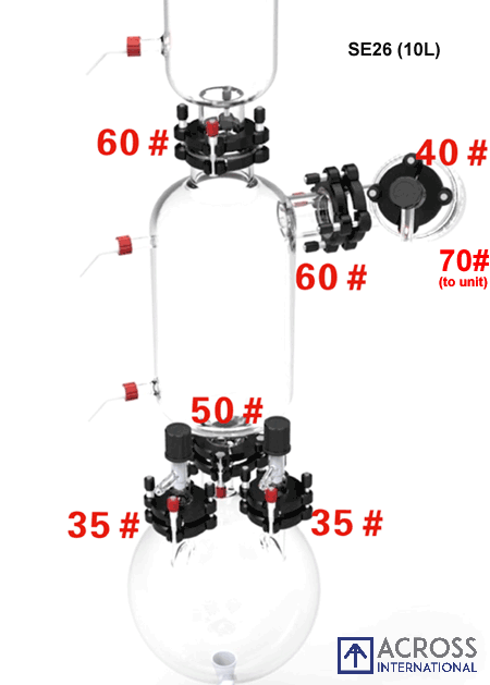 QuickClamp for Ai 5L, 10L, 20L and 50L Rotary Evaporators