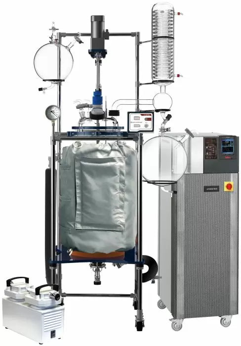 Ai 100L Jacketed Glass Reactor Winterization Package