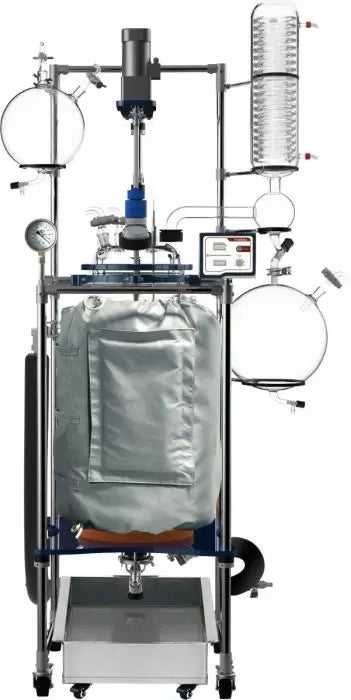 Ai 100L Single or Dual Jacketed Glass Reactor
