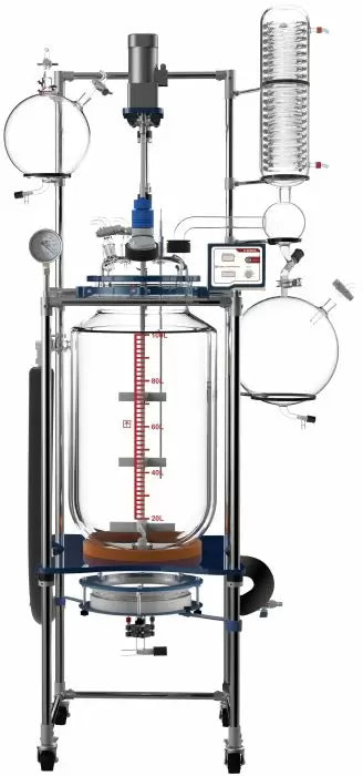 Ai 100L Single Jacketed Filter Glass Reactor