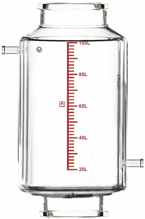 Double-Jacketed 100L Reactor Vessel for Ai R100f Filter Reactors