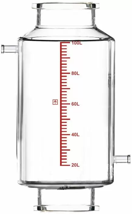 Single-Jacketed 100L Reactor Vessel for Ai R100f Filter Reactors