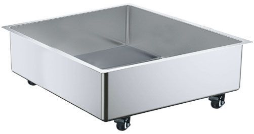 316L SST Mobile Splash Bin for Ai Glass and SST Reactors